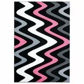 United Weavers Of America 5 ft. 3 in. x 7 ft. 6 in. Bristol Embezzle Pink Rectangle Area Rug 2050 11186 69
